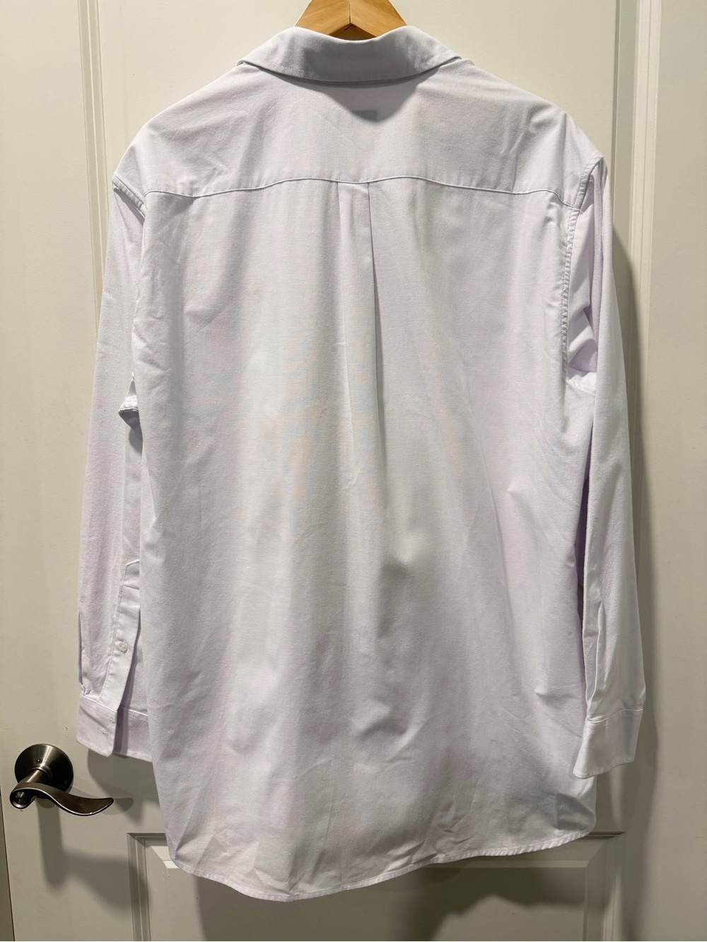 Southern Marsh Men's White Button-Down Shirt with Yellow Logo - Picture 5 of 7